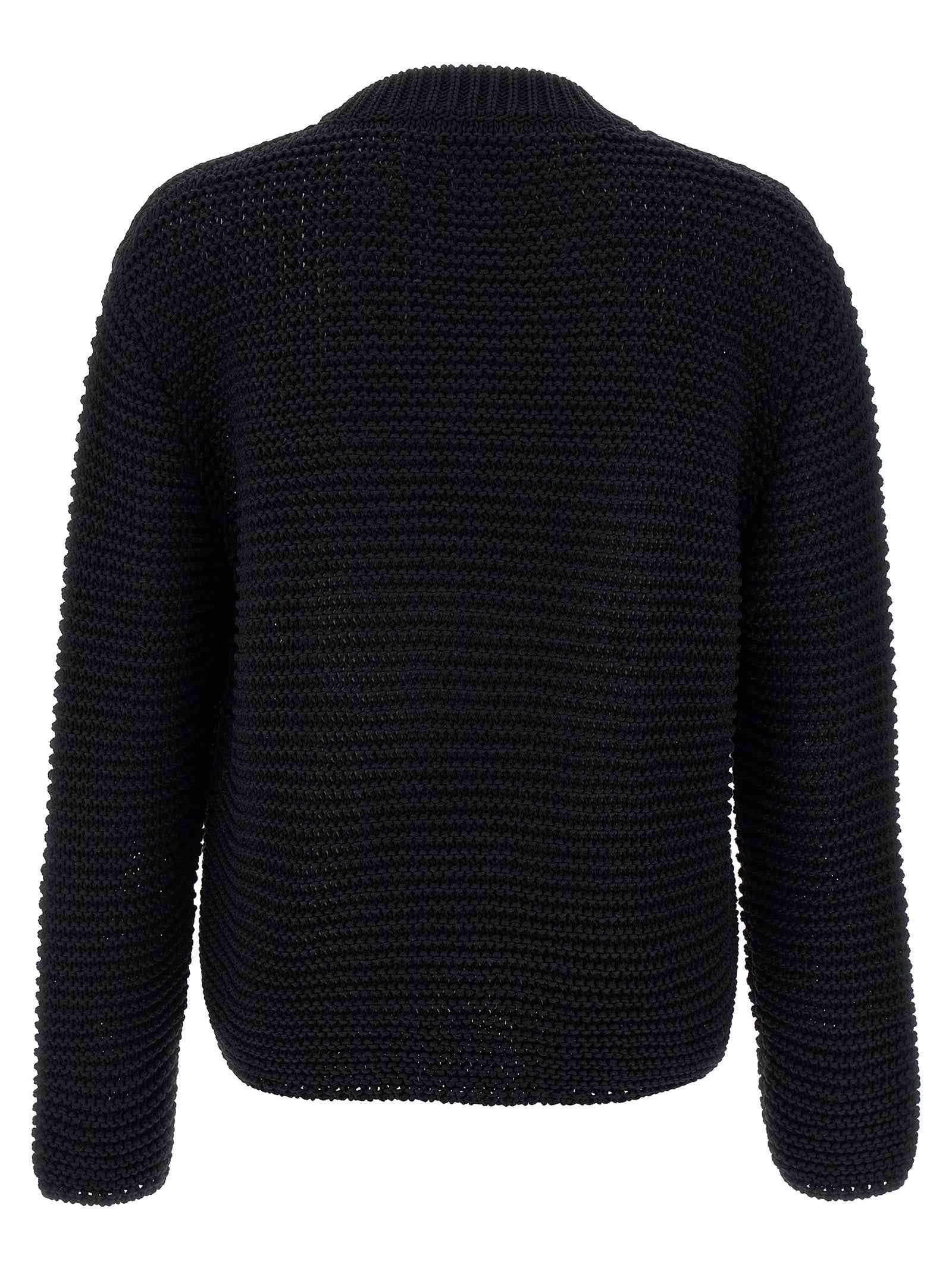 Bicolor Cotton Cardigan