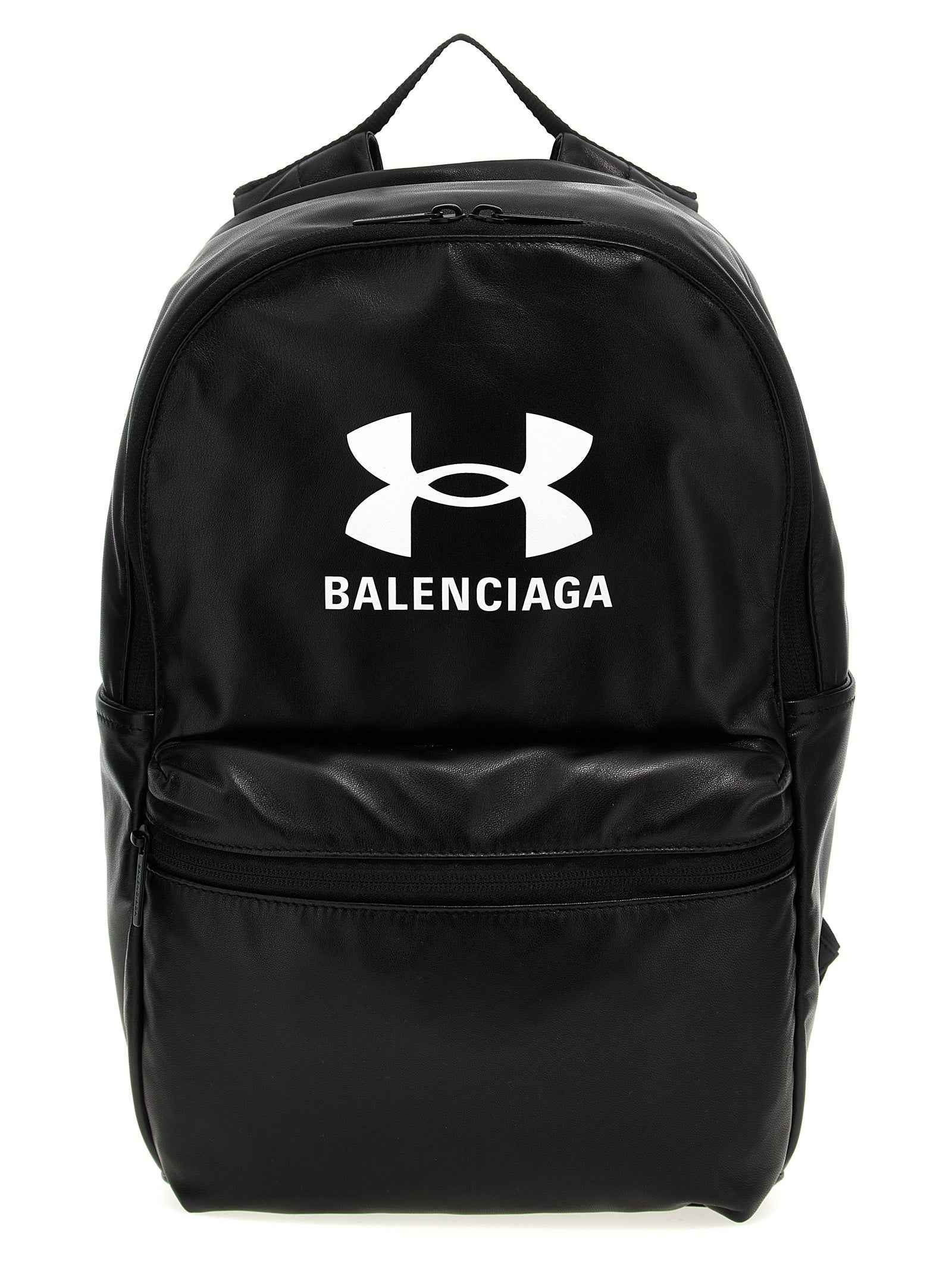 Bicolor Lamb Leather Backpack