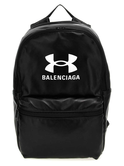 Bicolor Lamb Leather Backpack