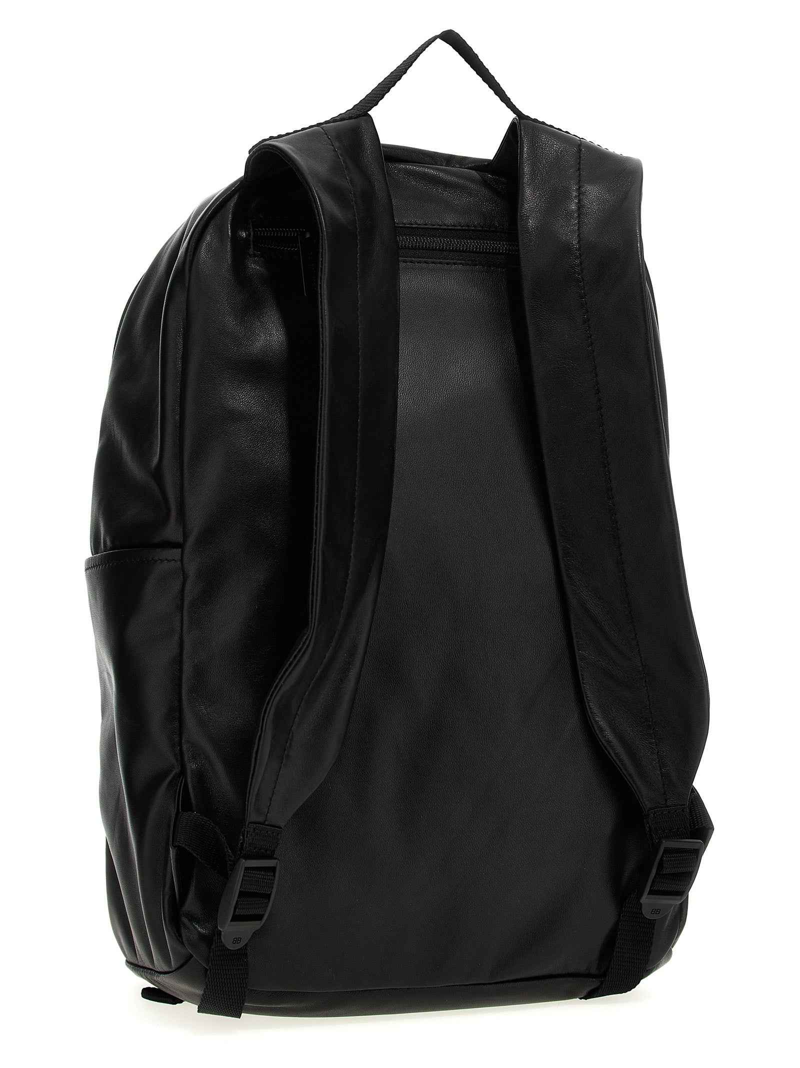 Bicolor Lamb Leather Backpack