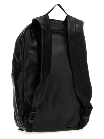 Bicolor Lamb Leather Backpack