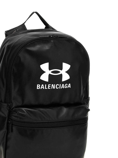 Bicolor Lamb Leather Backpack