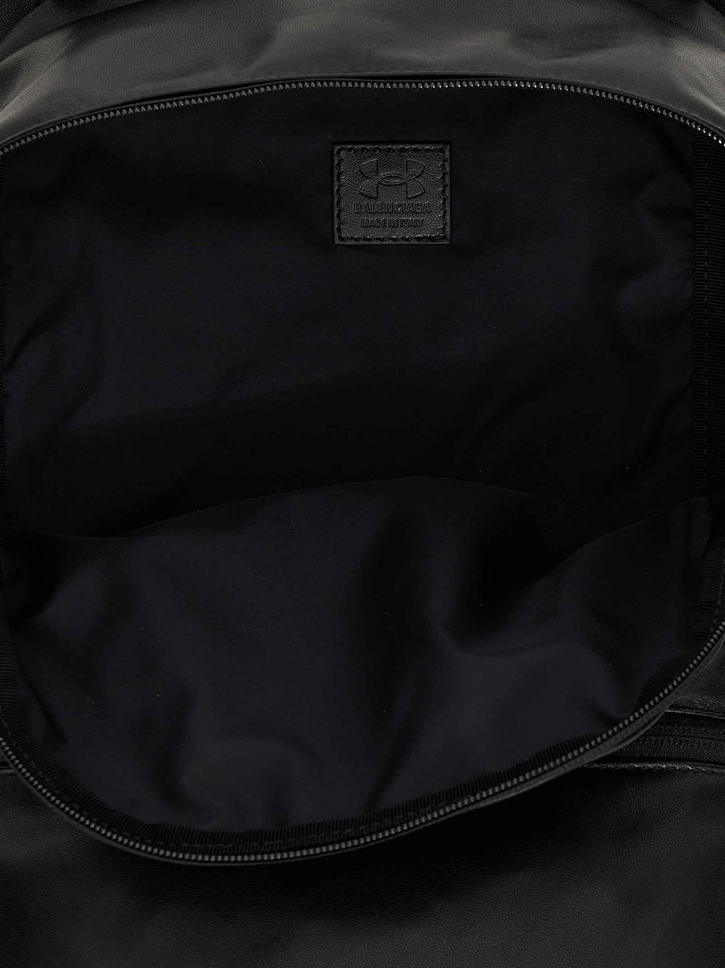 Bicolor Lamb Leather Backpack