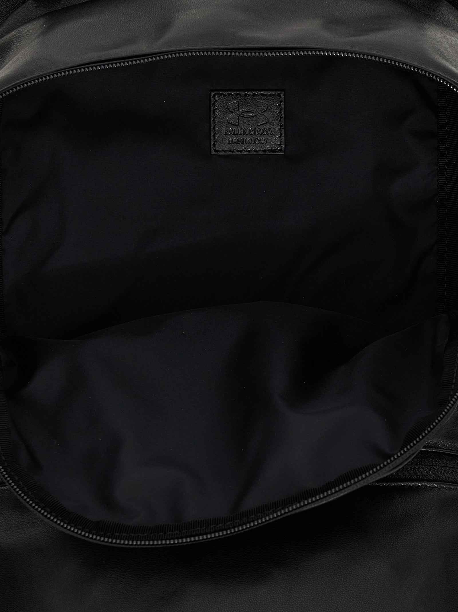 Bicolor Lamb Leather Backpack