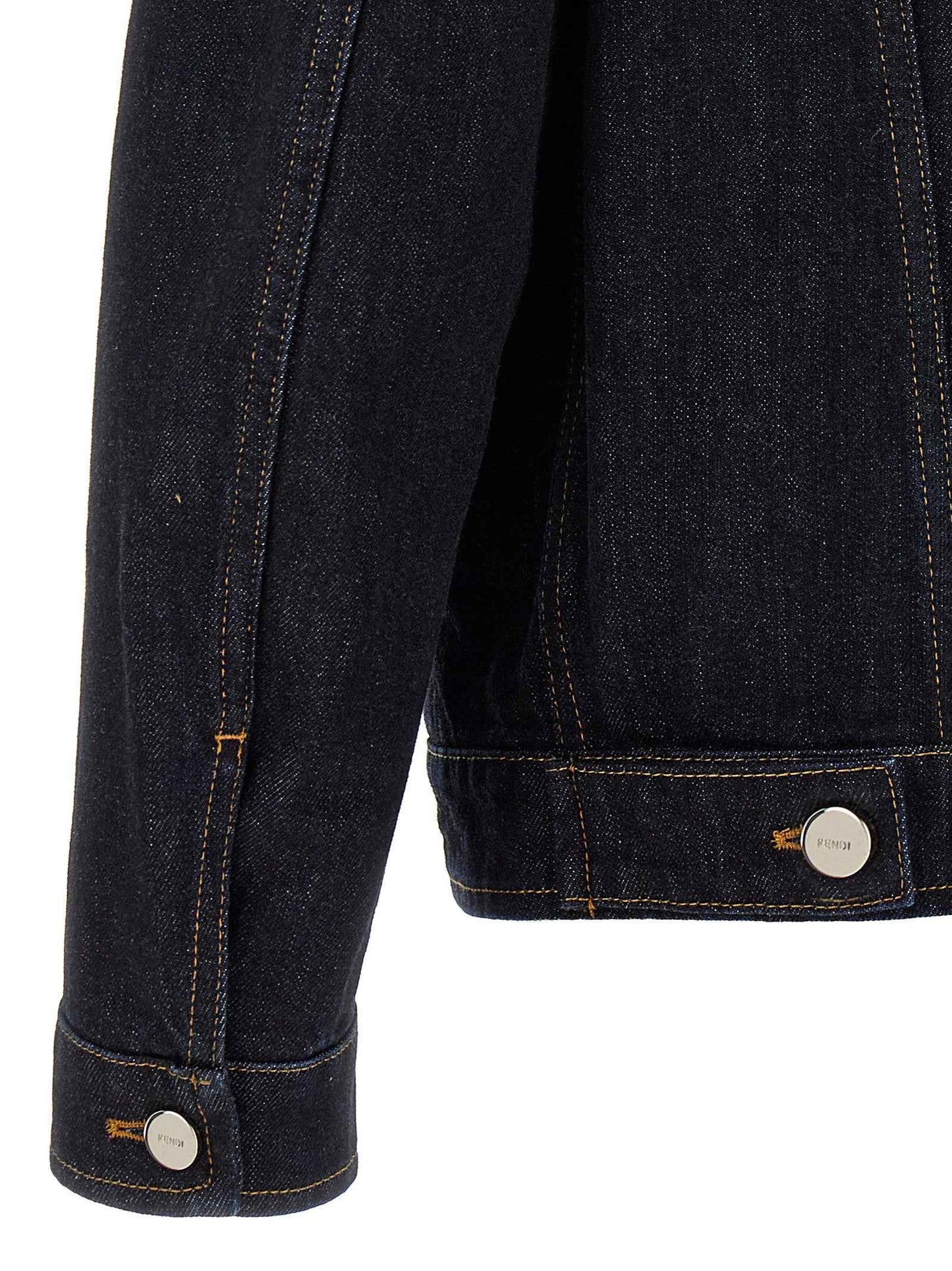 Blue Cotton Denim Jacket