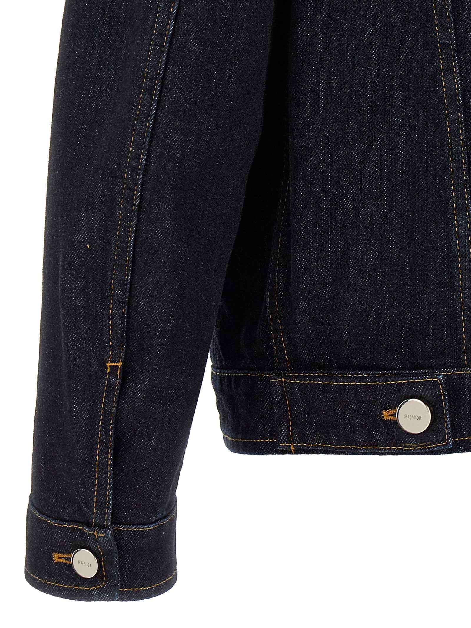 Blue Cotton Denim Jacket