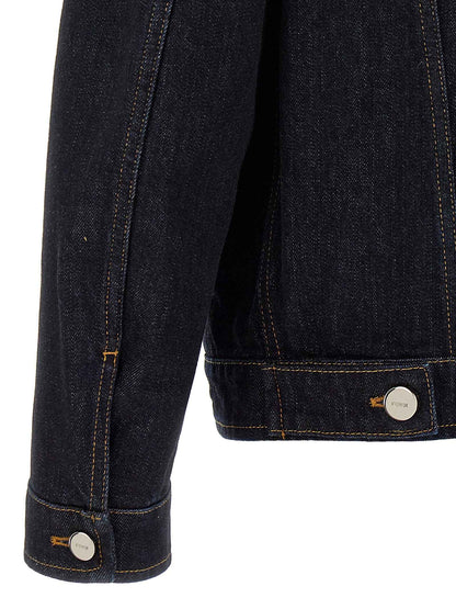 Blue Cotton Denim Jacket