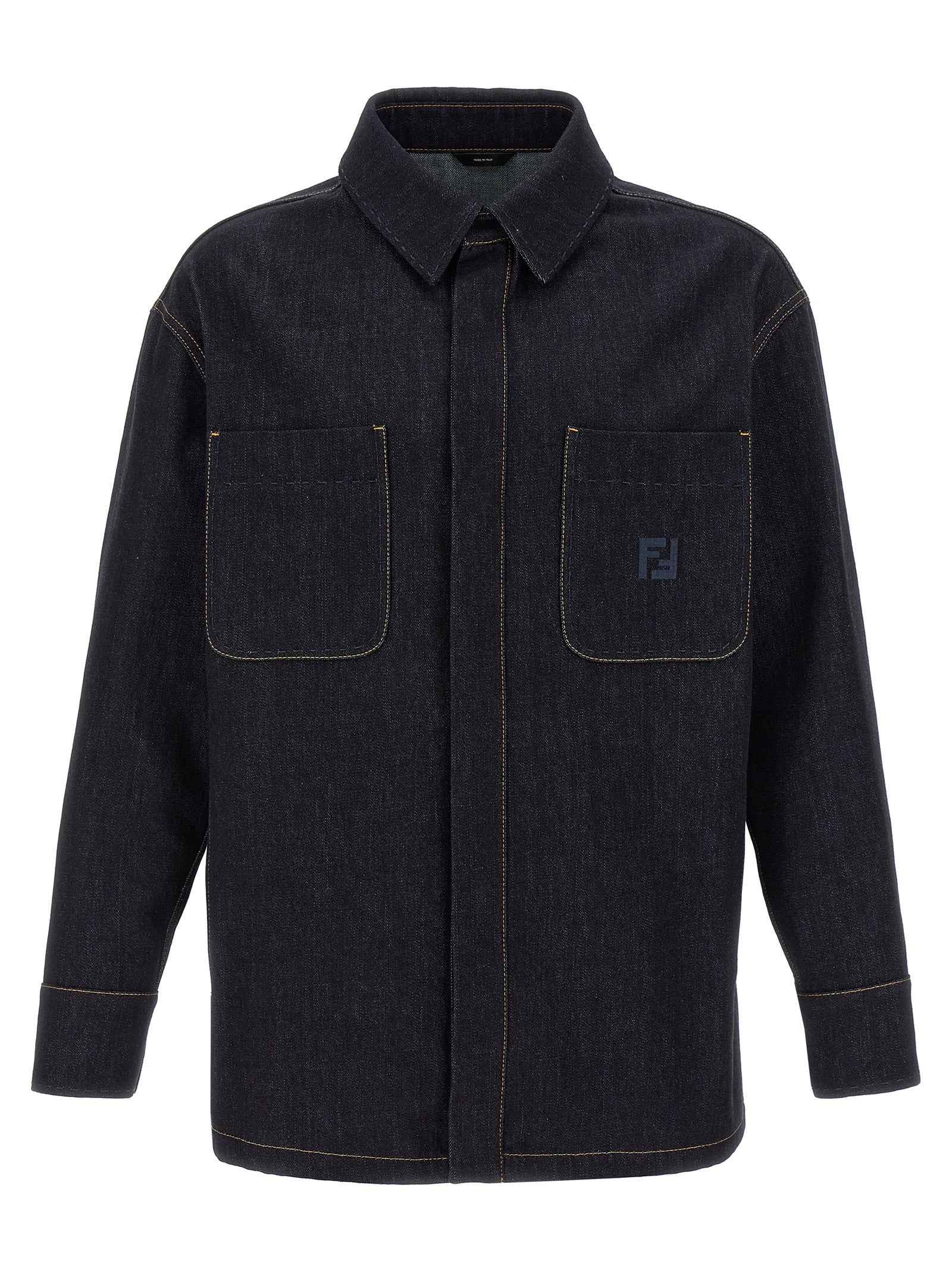 Blue Cotton Denim Jacket