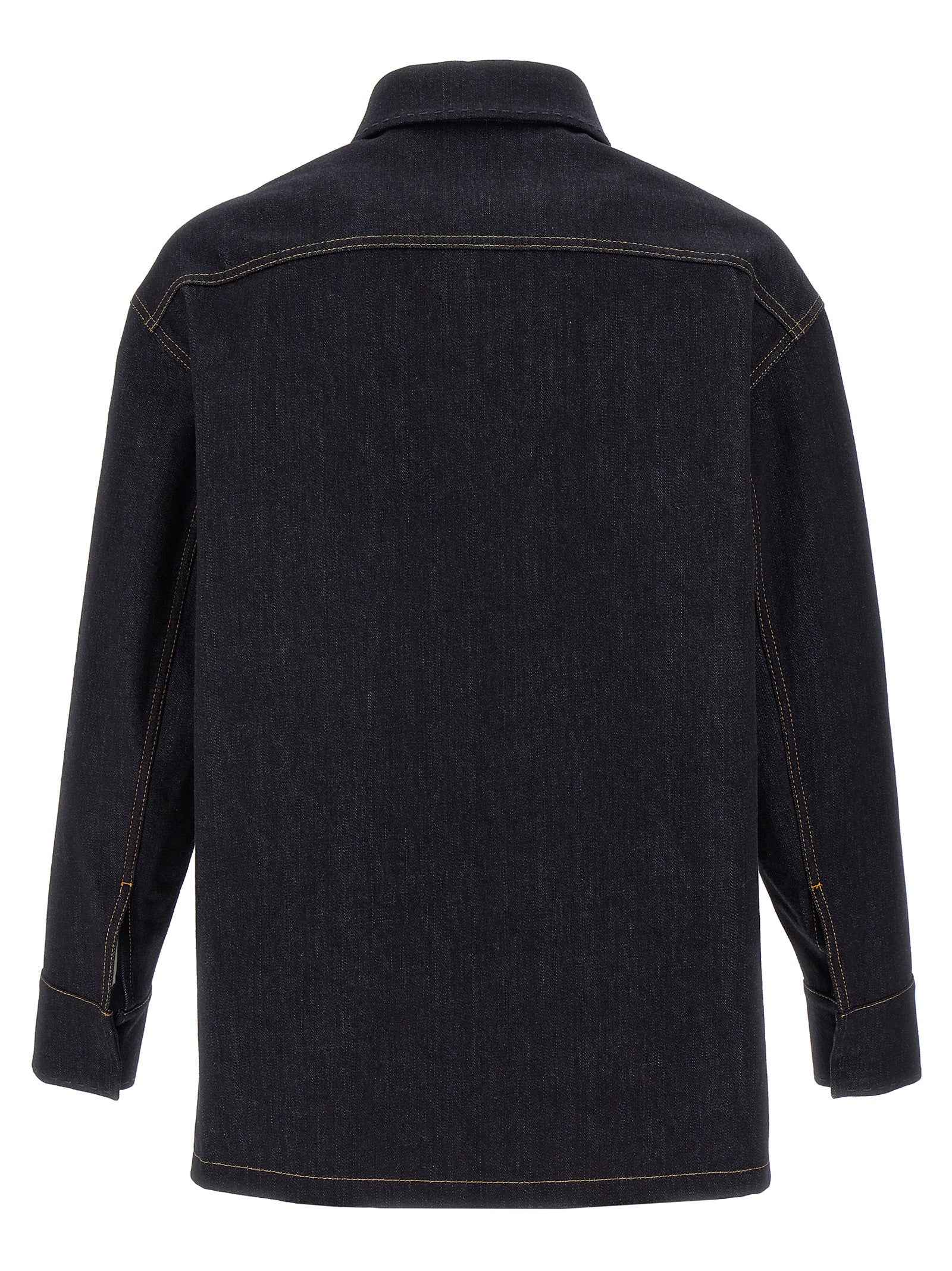 Blue Cotton Denim Jacket