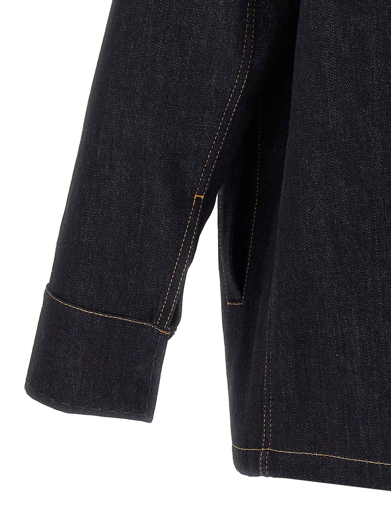 Blue Cotton Denim Jacket
