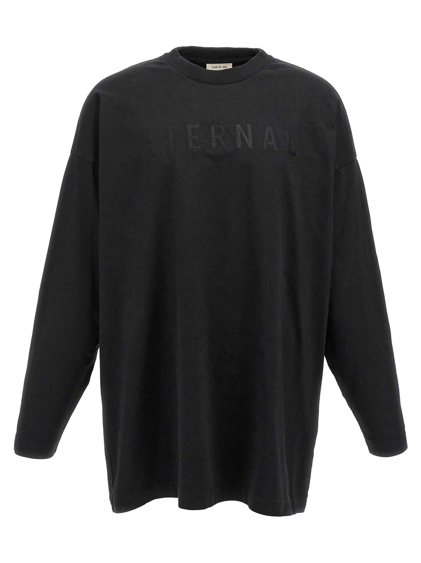 Black Cotton T-Shirt
