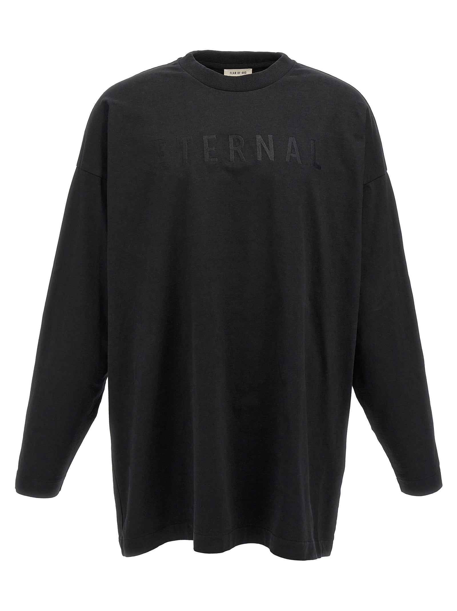 Black Cotton T-Shirt