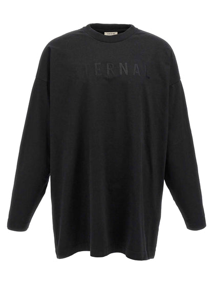 Black Cotton T-Shirt