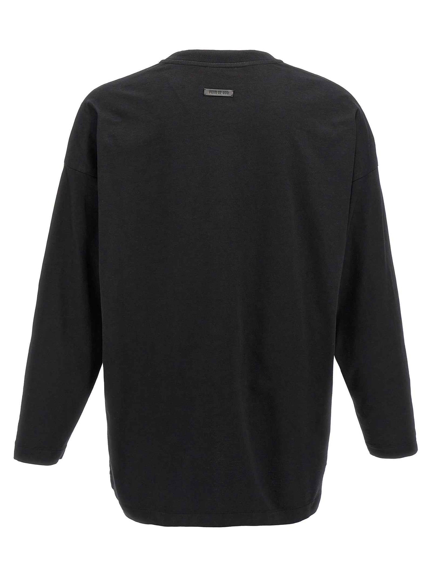 Black Cotton T-Shirt
