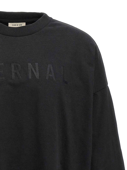 Black Cotton T-Shirt