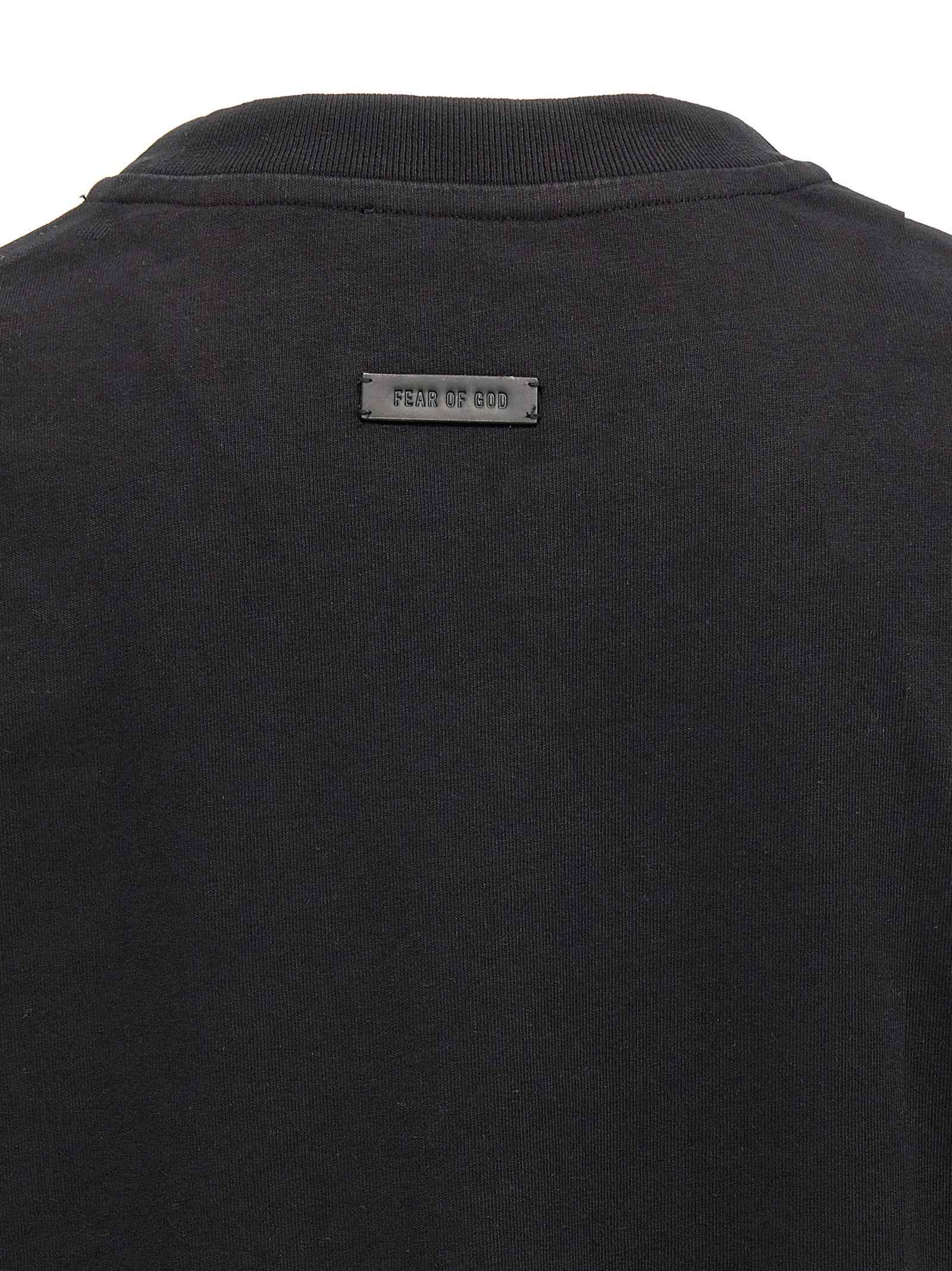 Black Cotton T-Shirt