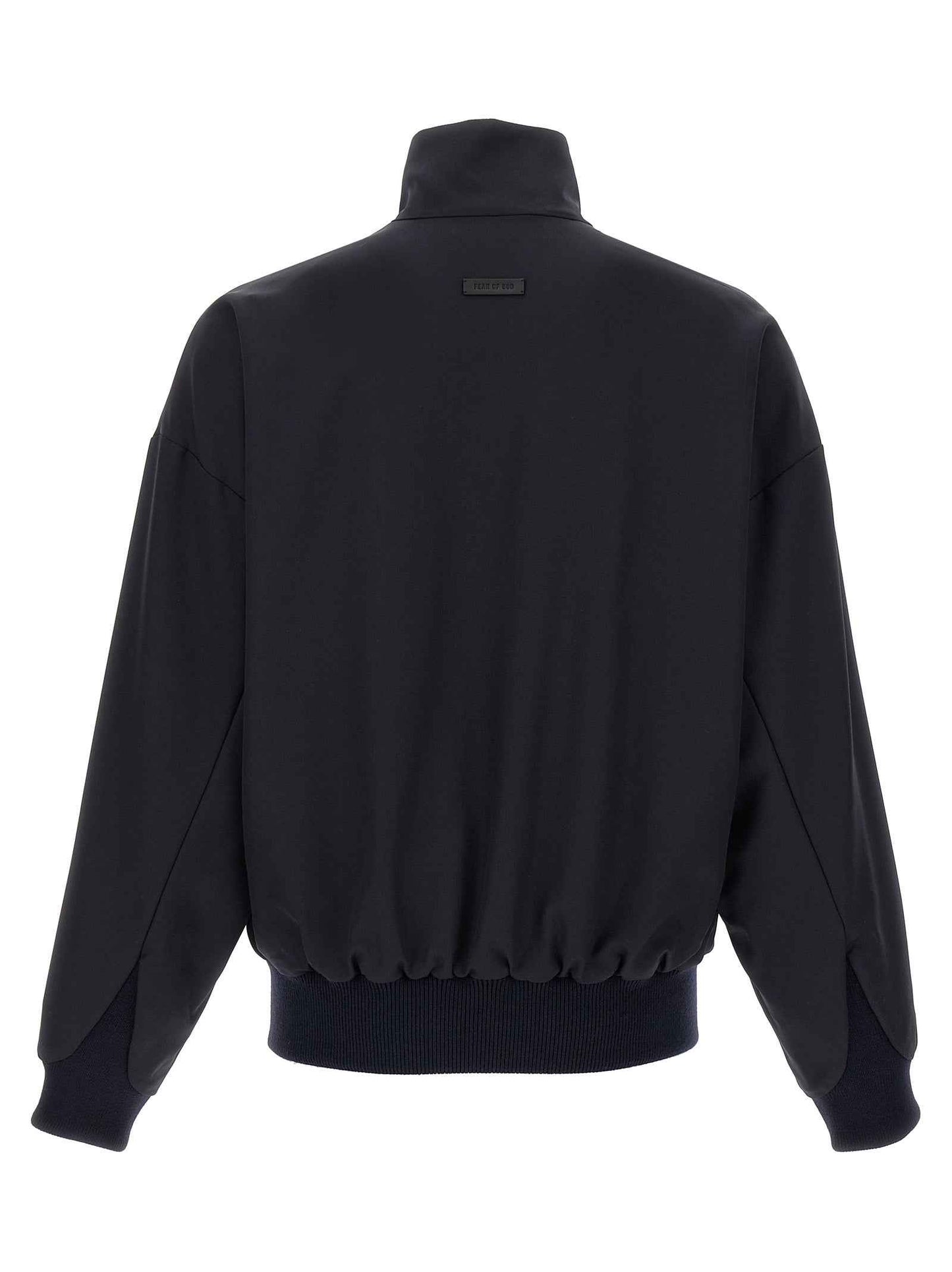 Blue Virgin Wool Full-Length Jacket