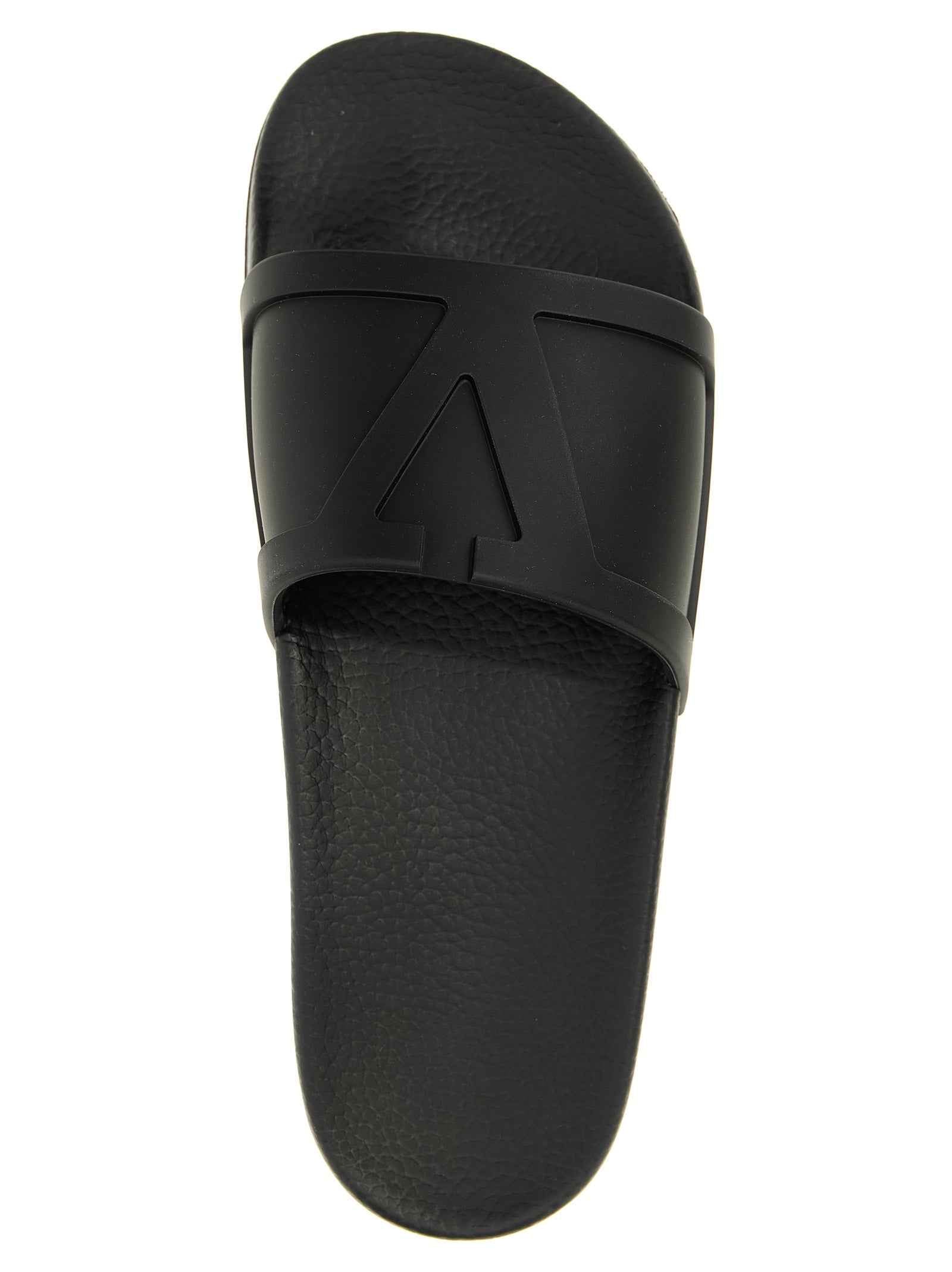 Black Plastic Slides