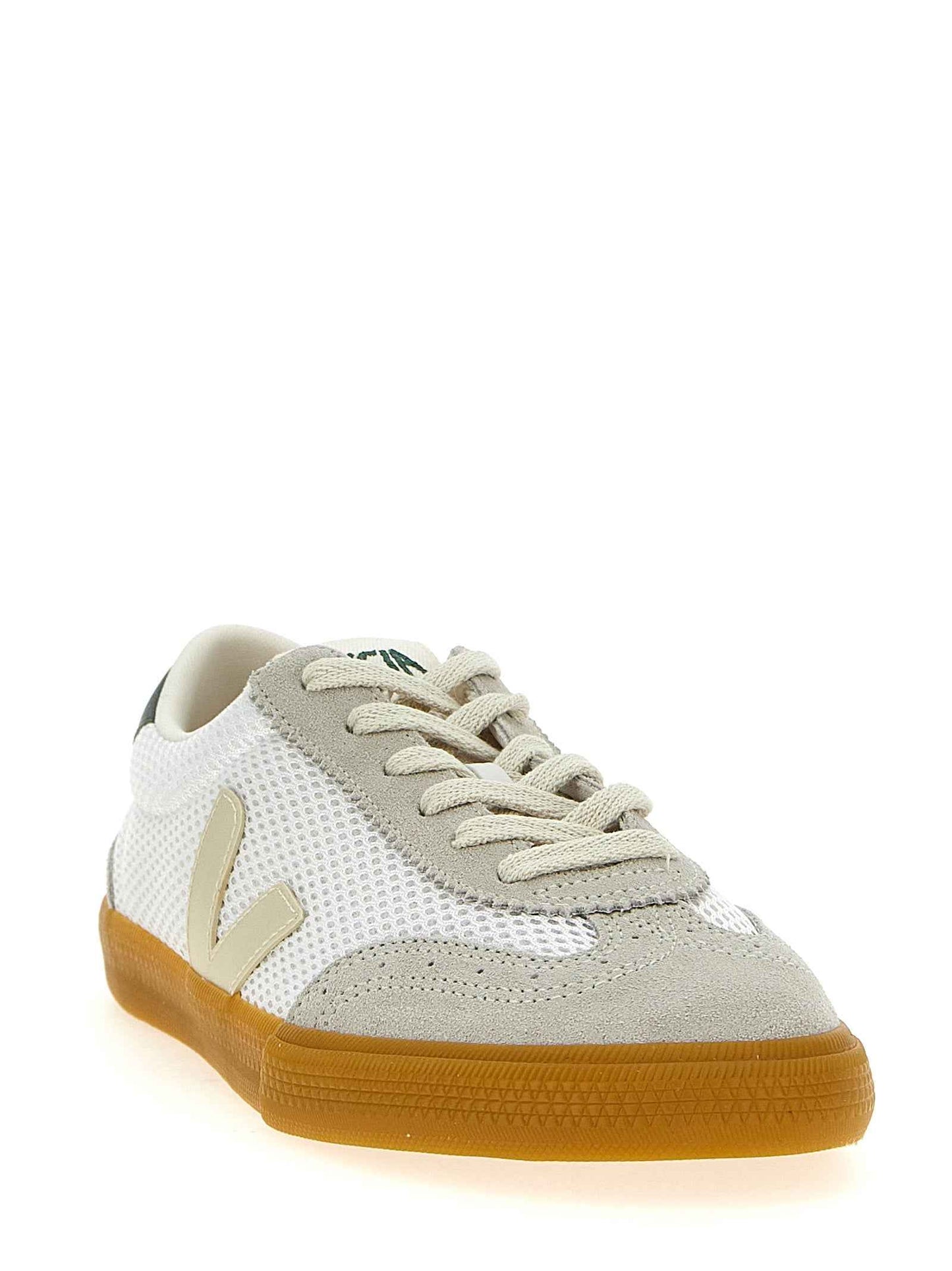 Bicolor Recycled Polyester Athletic Sneakers