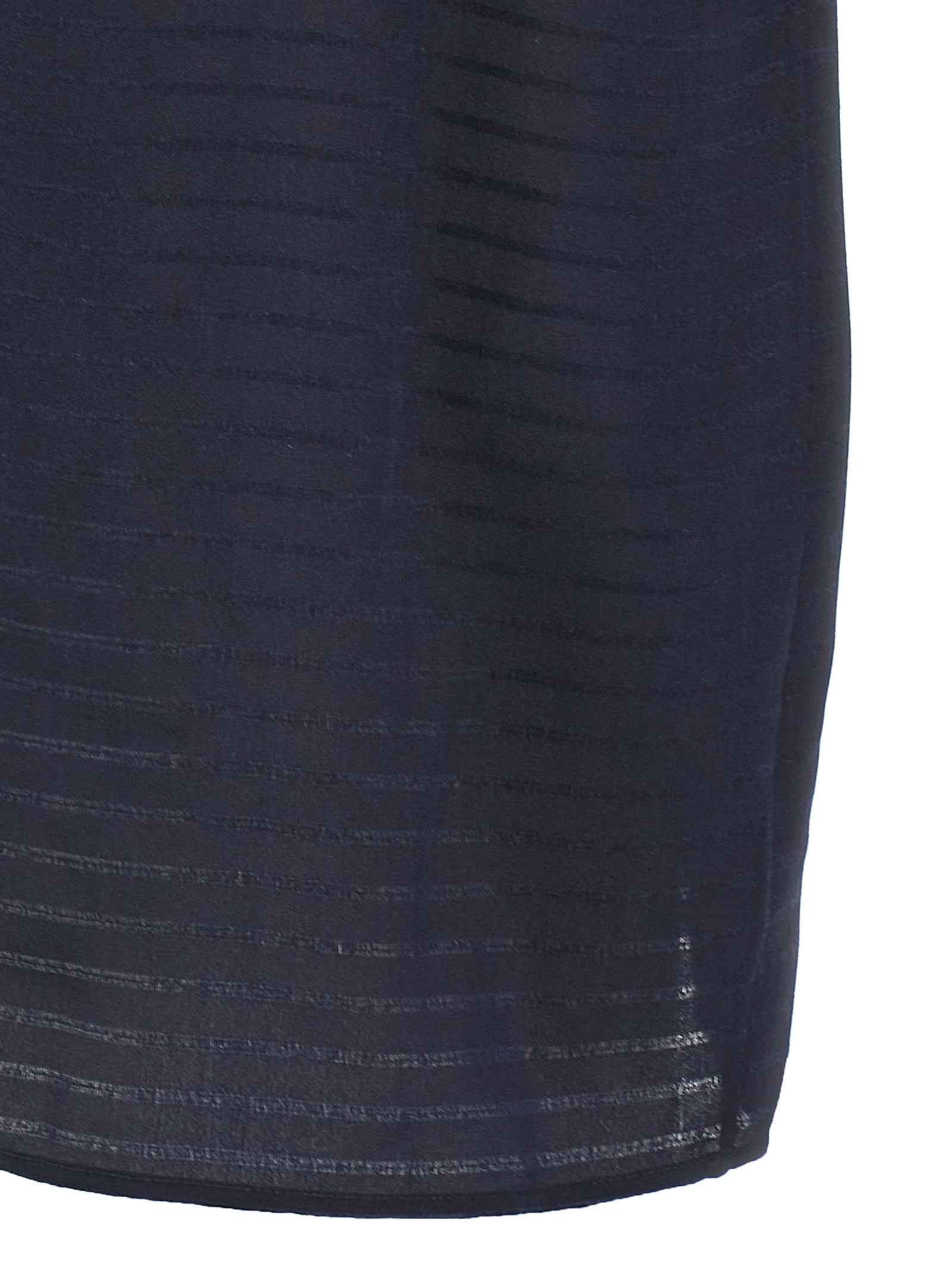 Blue Silk Polo Shirt