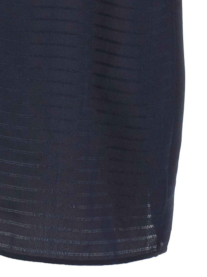 Blue Silk Polo Shirt