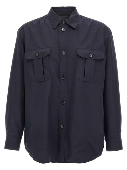 Blue Silk Jacket