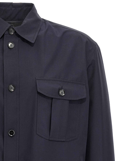 Blue Silk Jacket