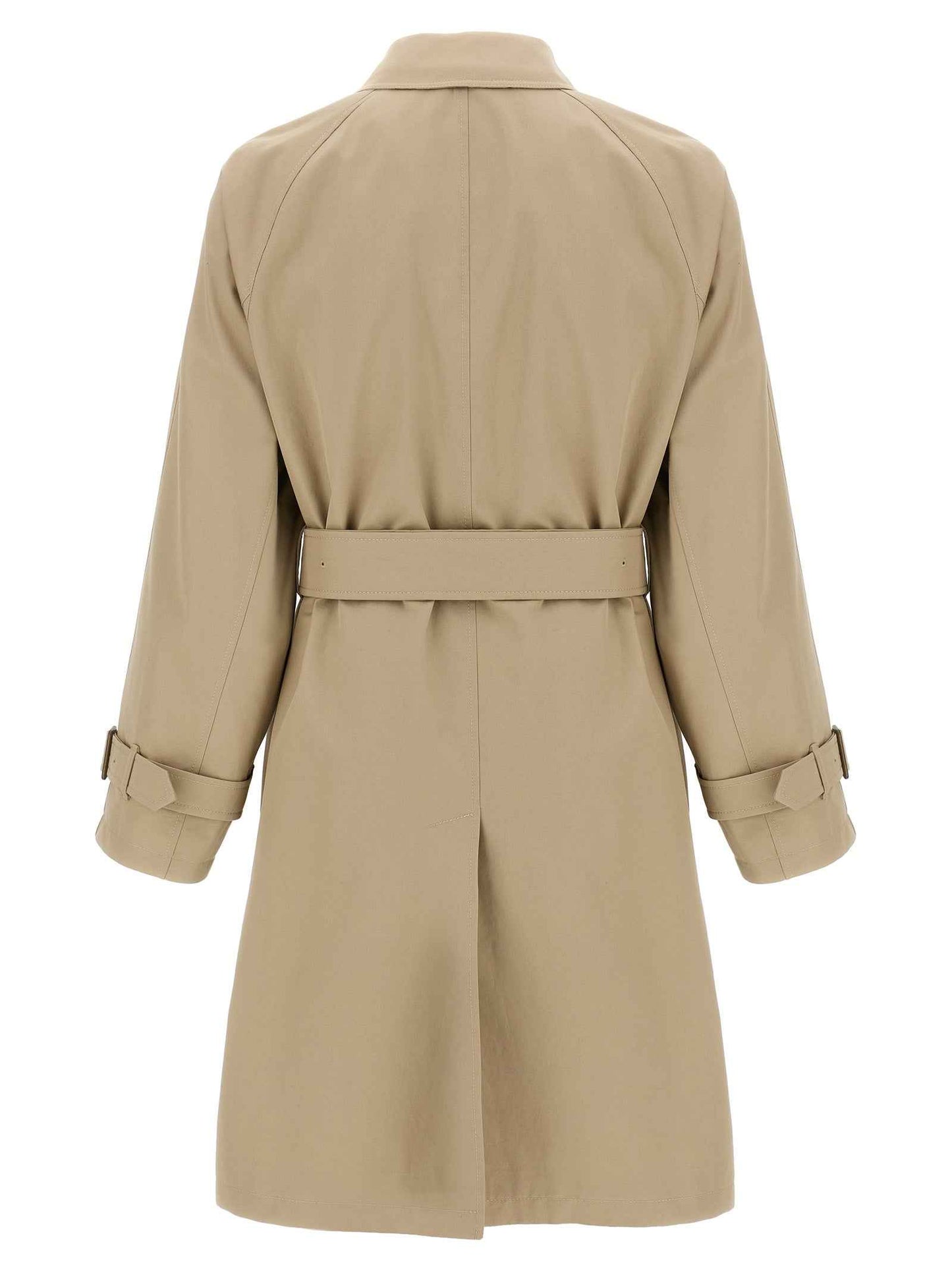 Beige Cotton Coat
