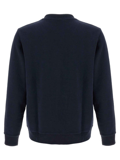 Blue Cotton Sweatshirt