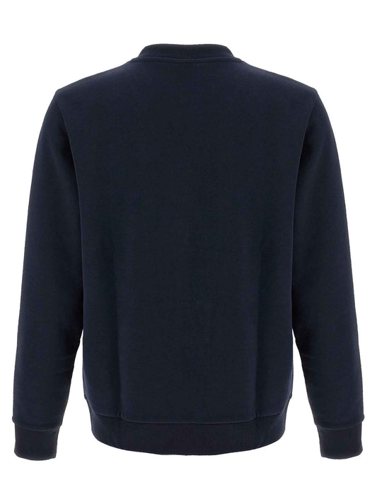 Blue Cotton Sweatshirt