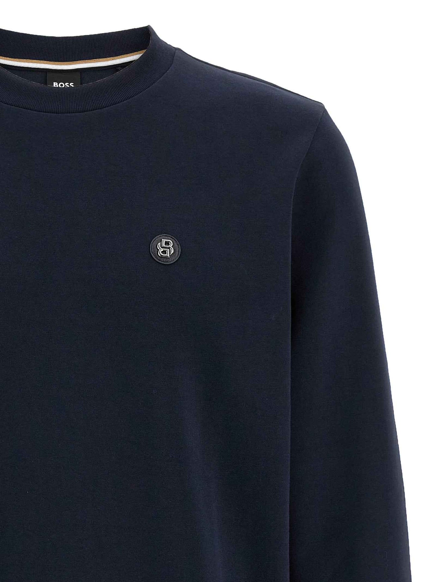 Blue Cotton Sweatshirt