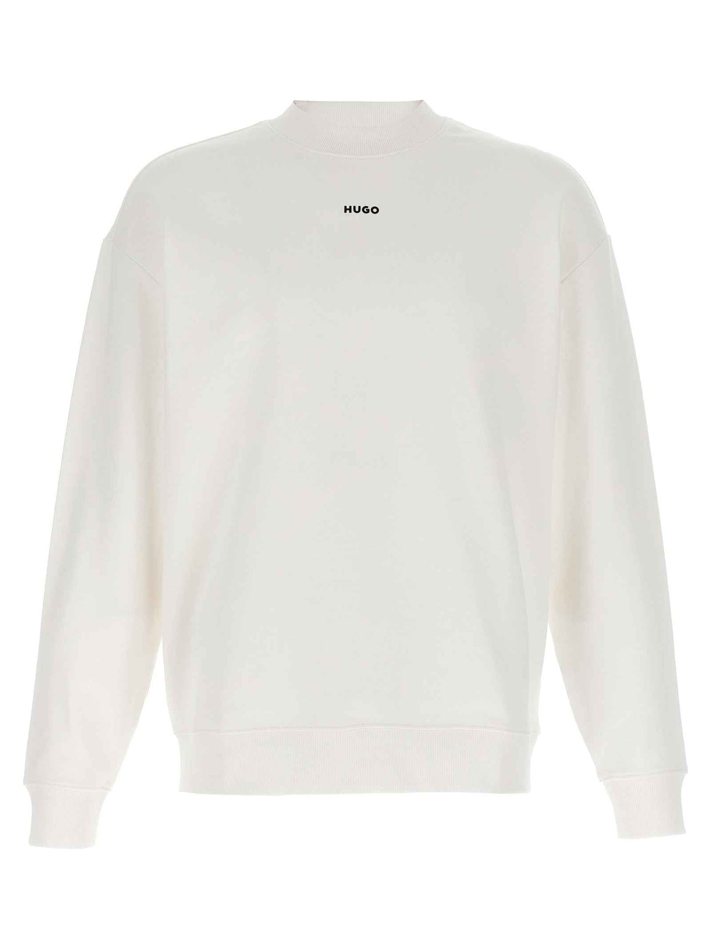 White Cotton Sweatshirt