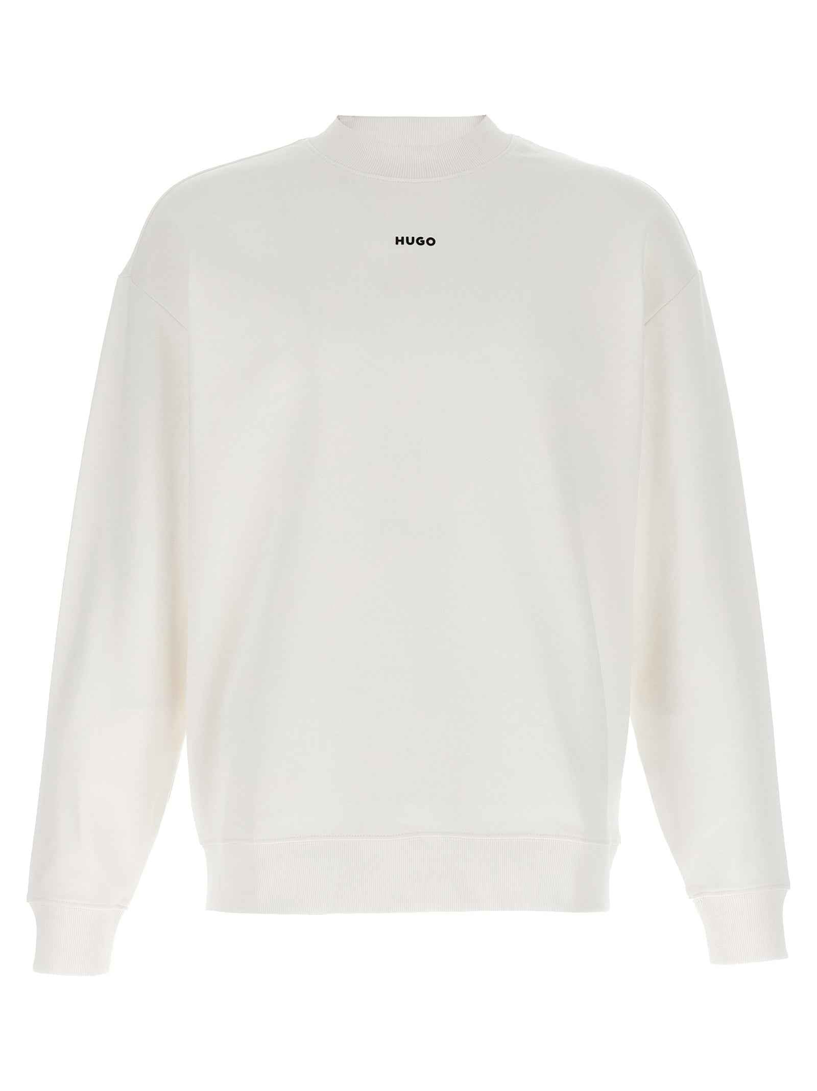 White Cotton Sweatshirt