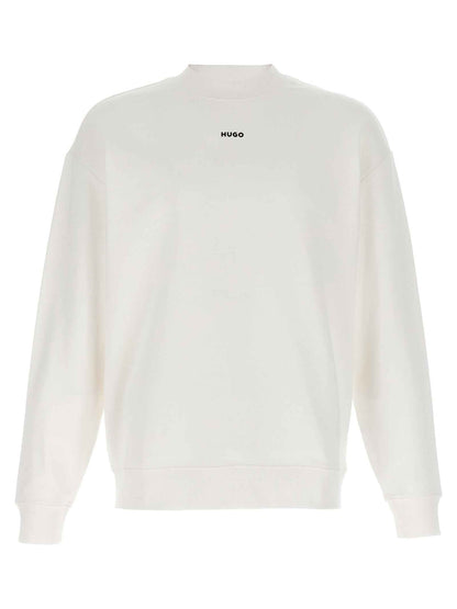 White Cotton Sweatshirt