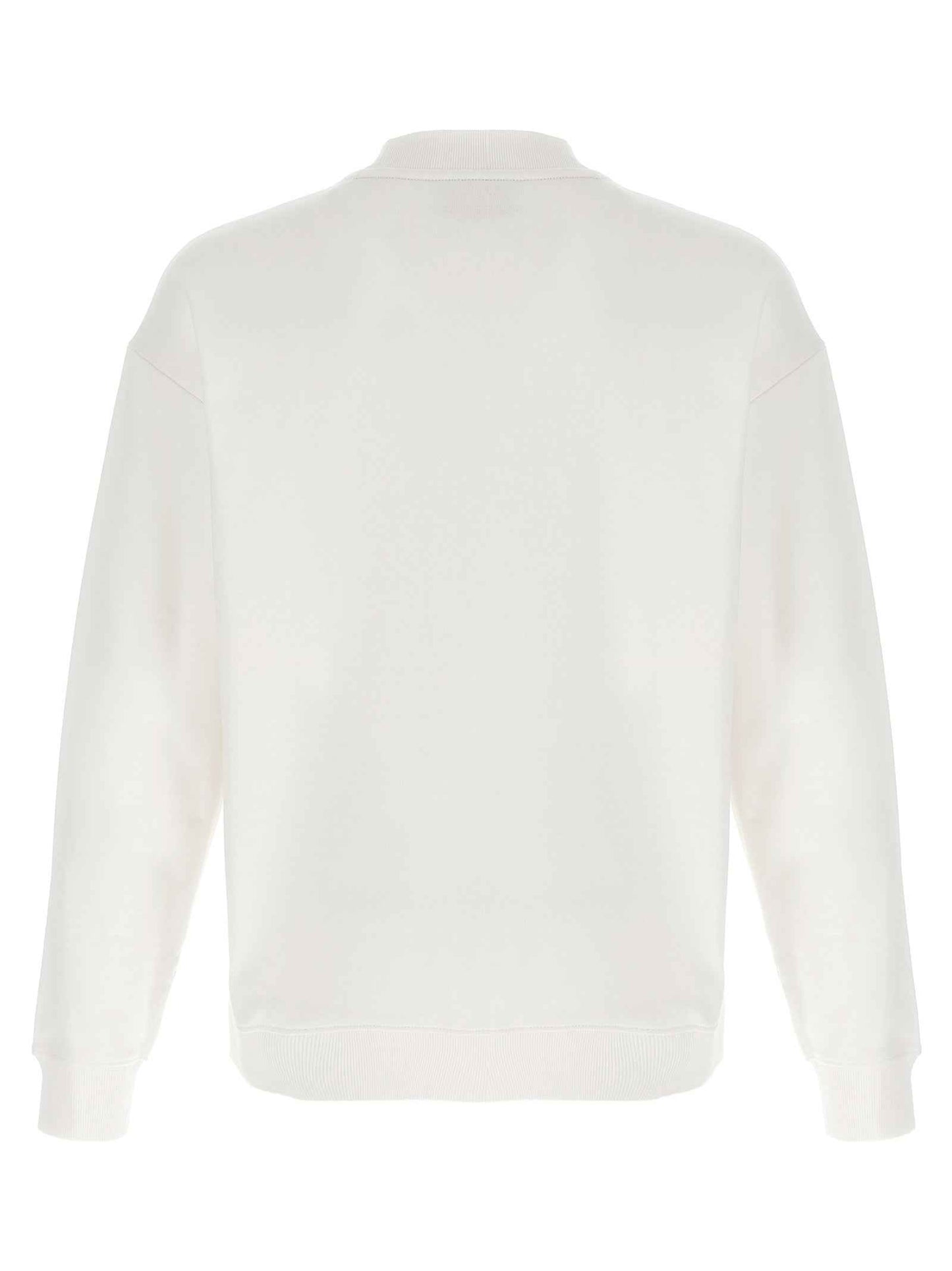 White Cotton Sweatshirt