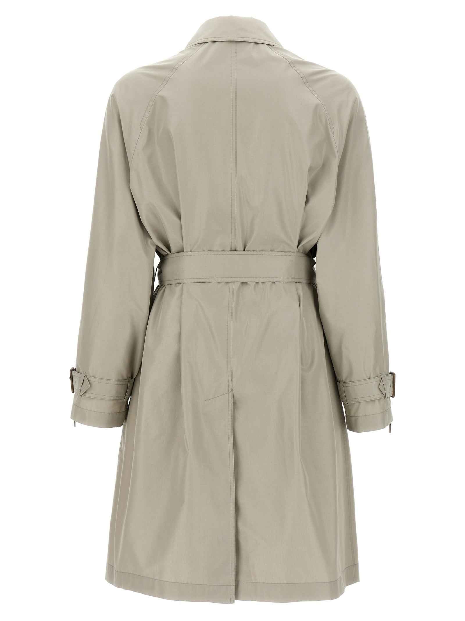 Gray Satin Coat