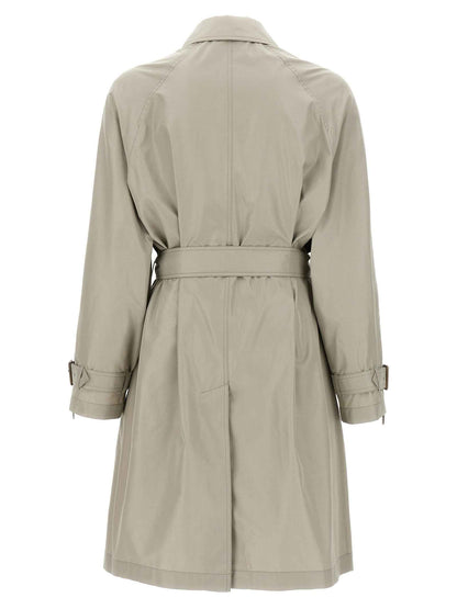 Gray Satin Coat