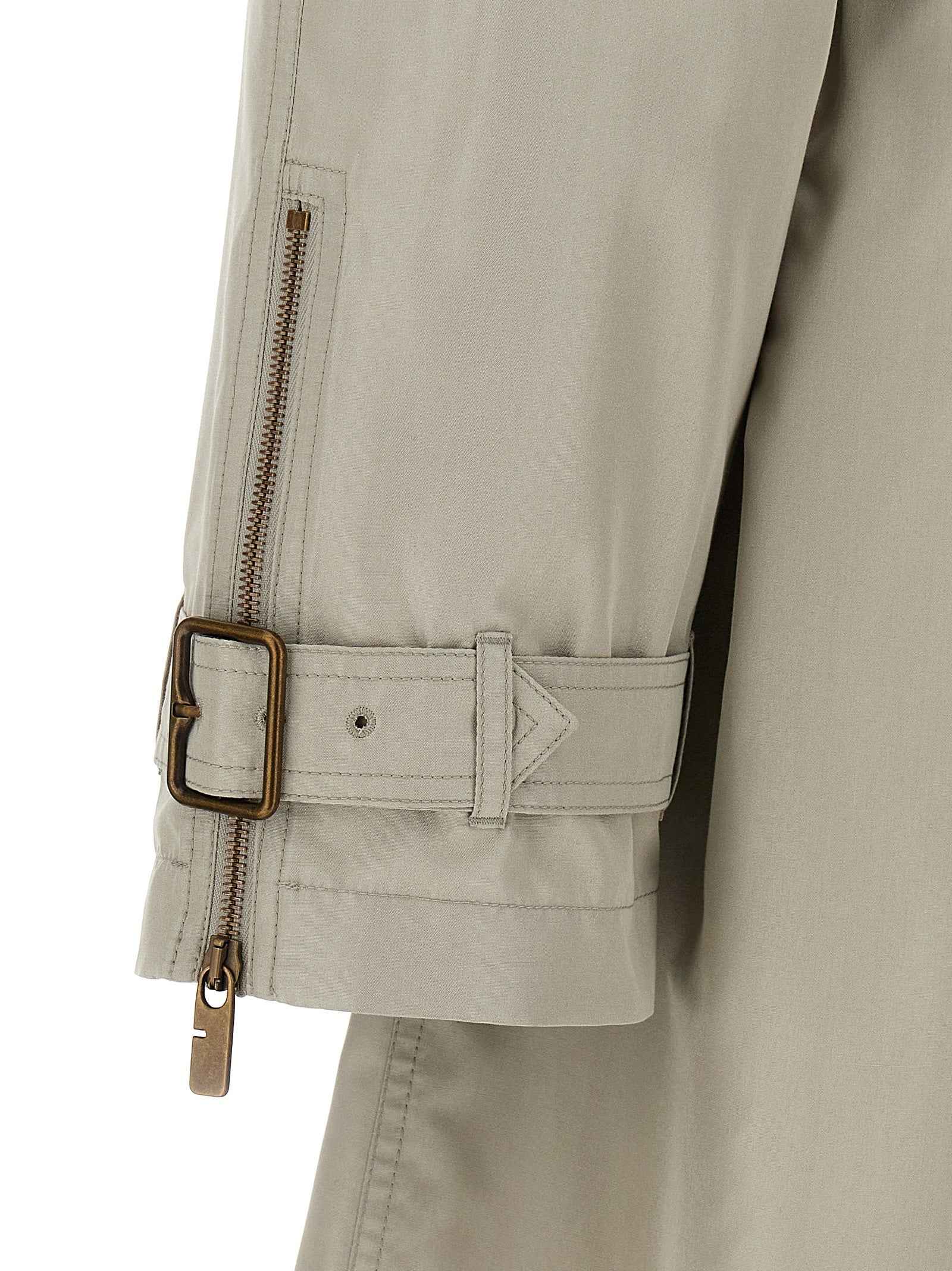 Gray Satin Coat