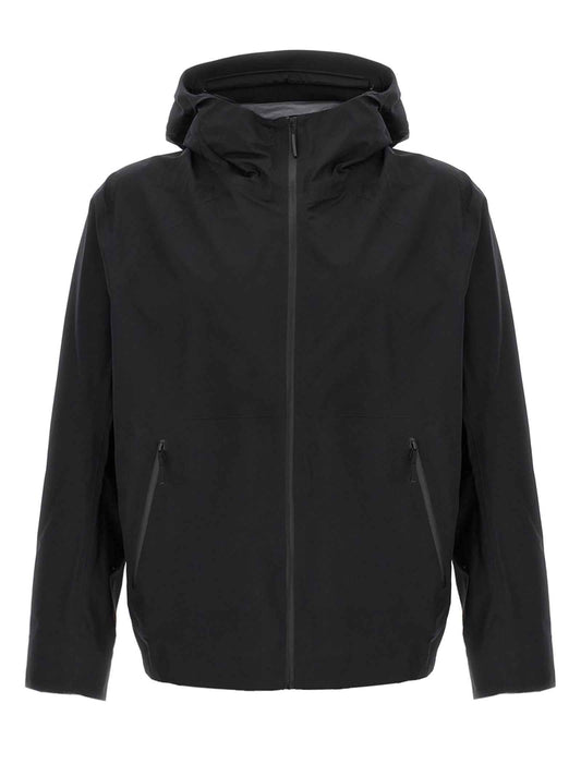 Black Nylon Shell Jacket
