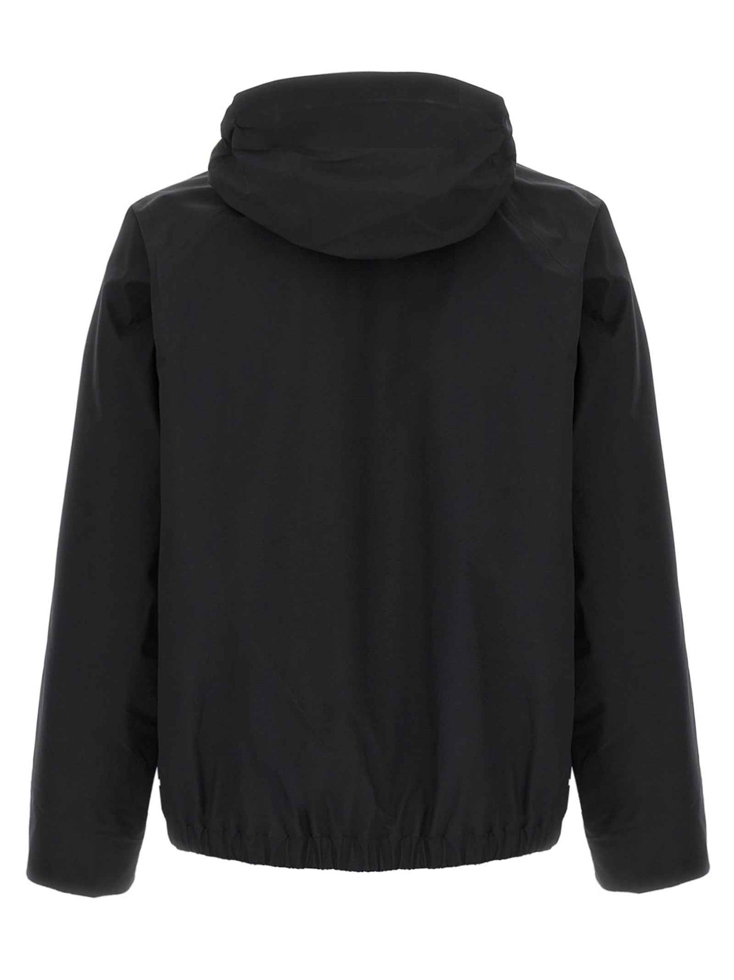 Black Nylon Shell Jacket