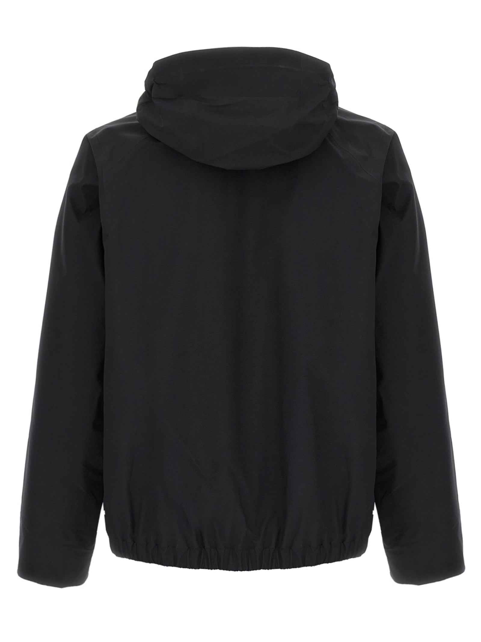Black Nylon Shell Jacket