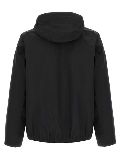 Black Nylon Shell Jacket
