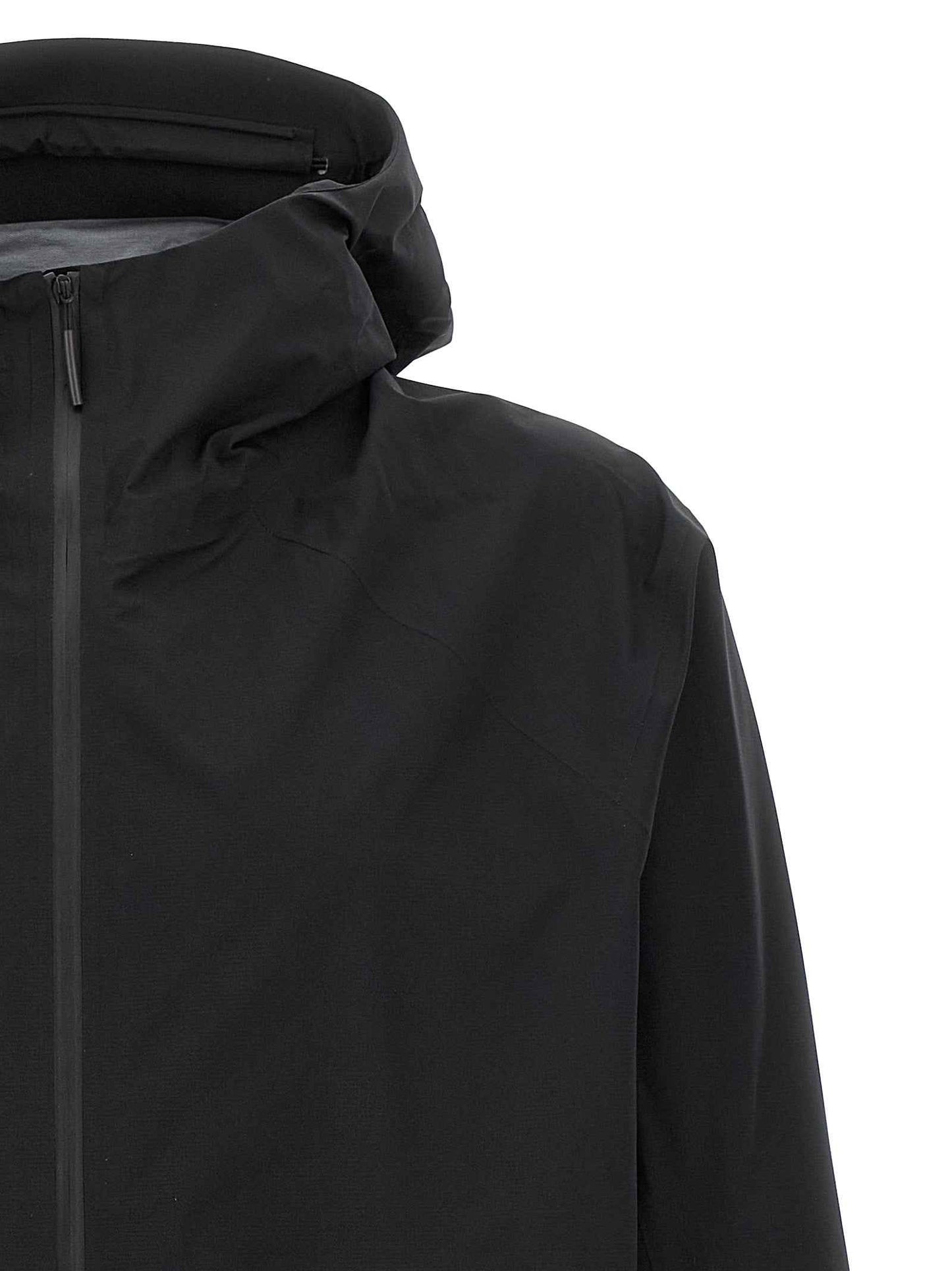 Black Nylon Shell Jacket