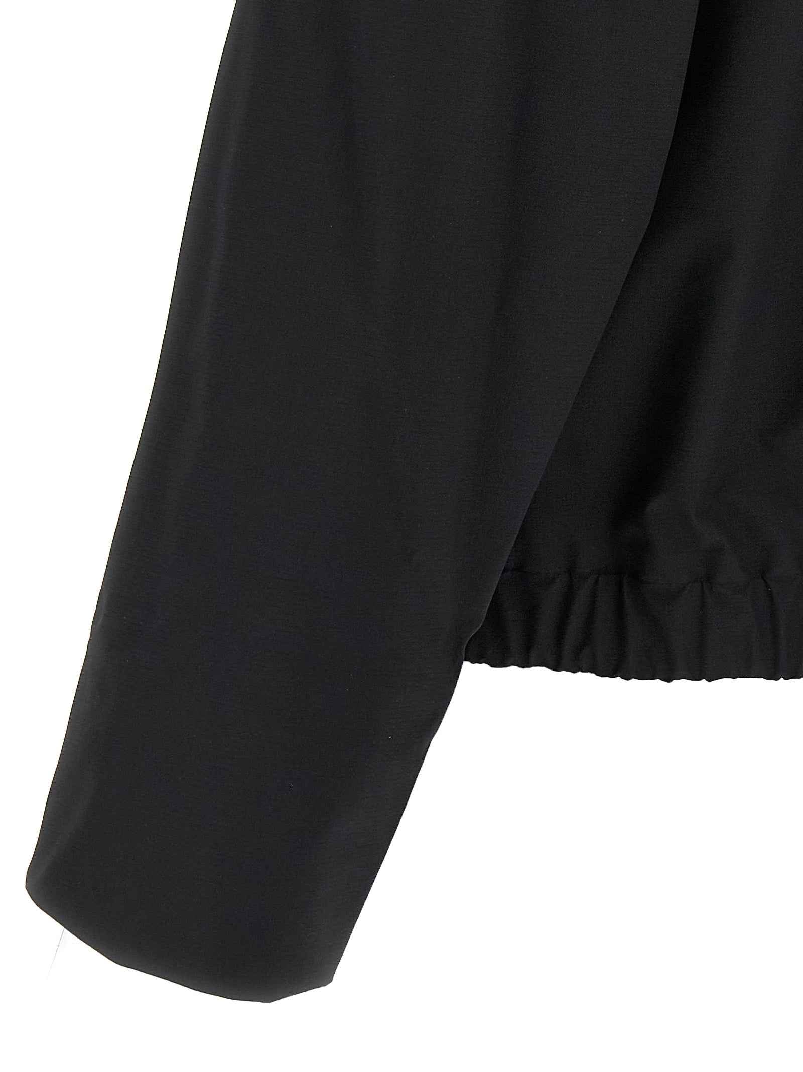 Black Nylon Shell Jacket