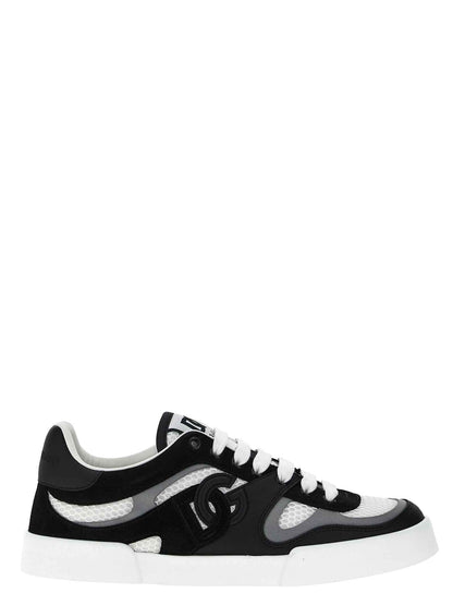 Bicolor Calfskin Sneakers