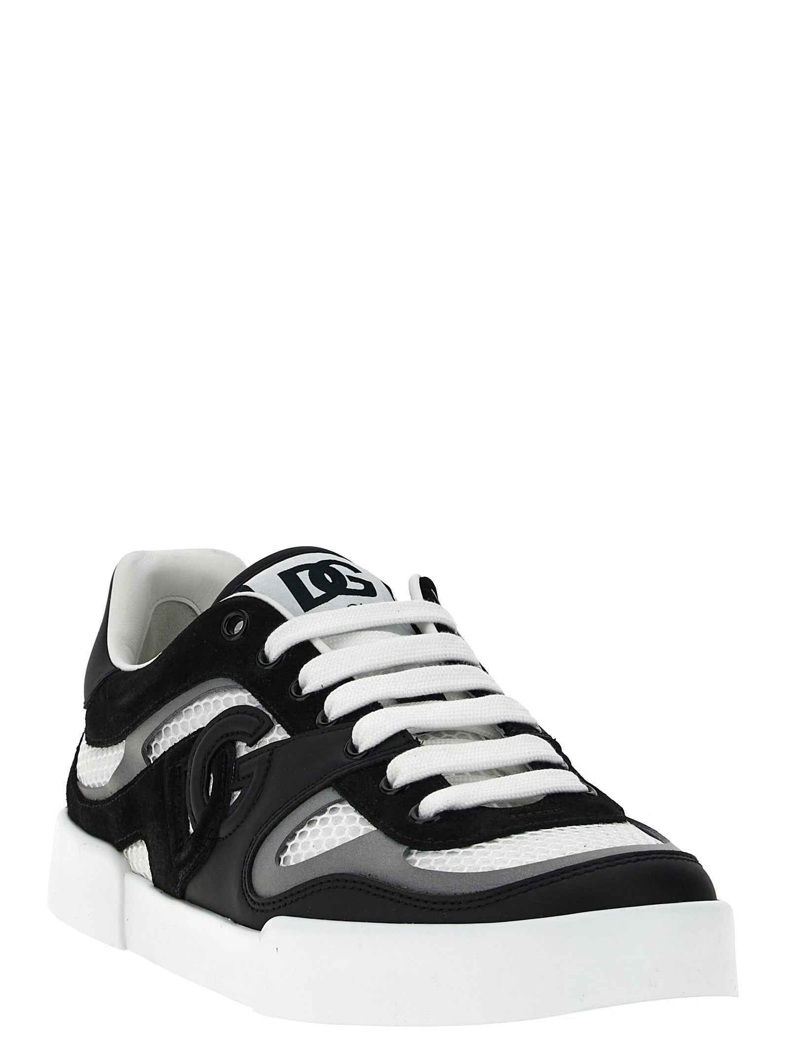 Bicolor Calfskin Sneakers