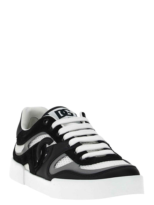 Bicolor Calfskin Sneakers