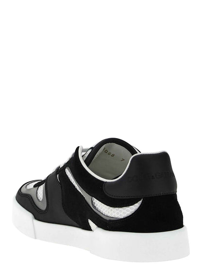 Bicolor Calfskin Sneakers