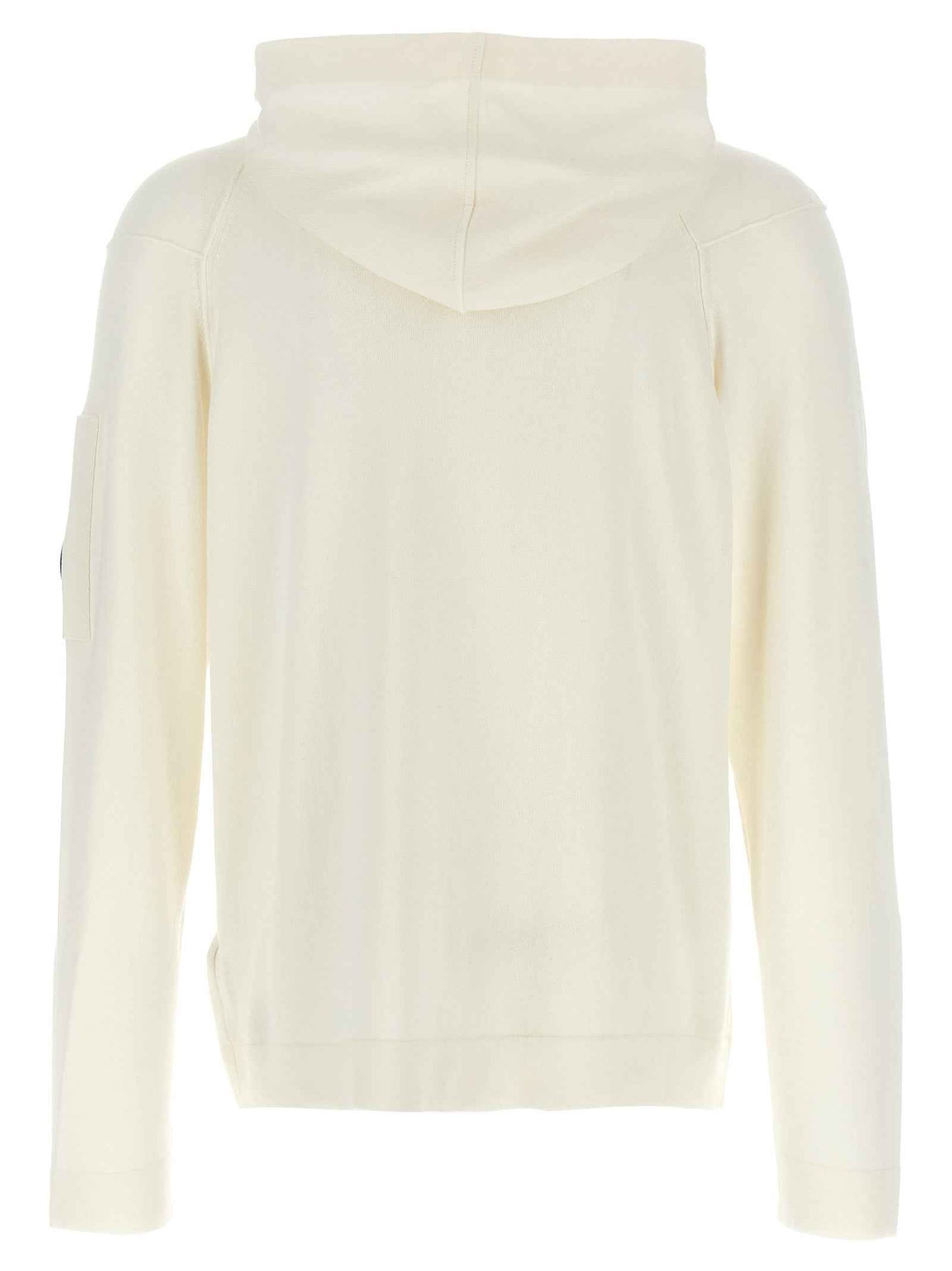 White Cotton Sweatshirt