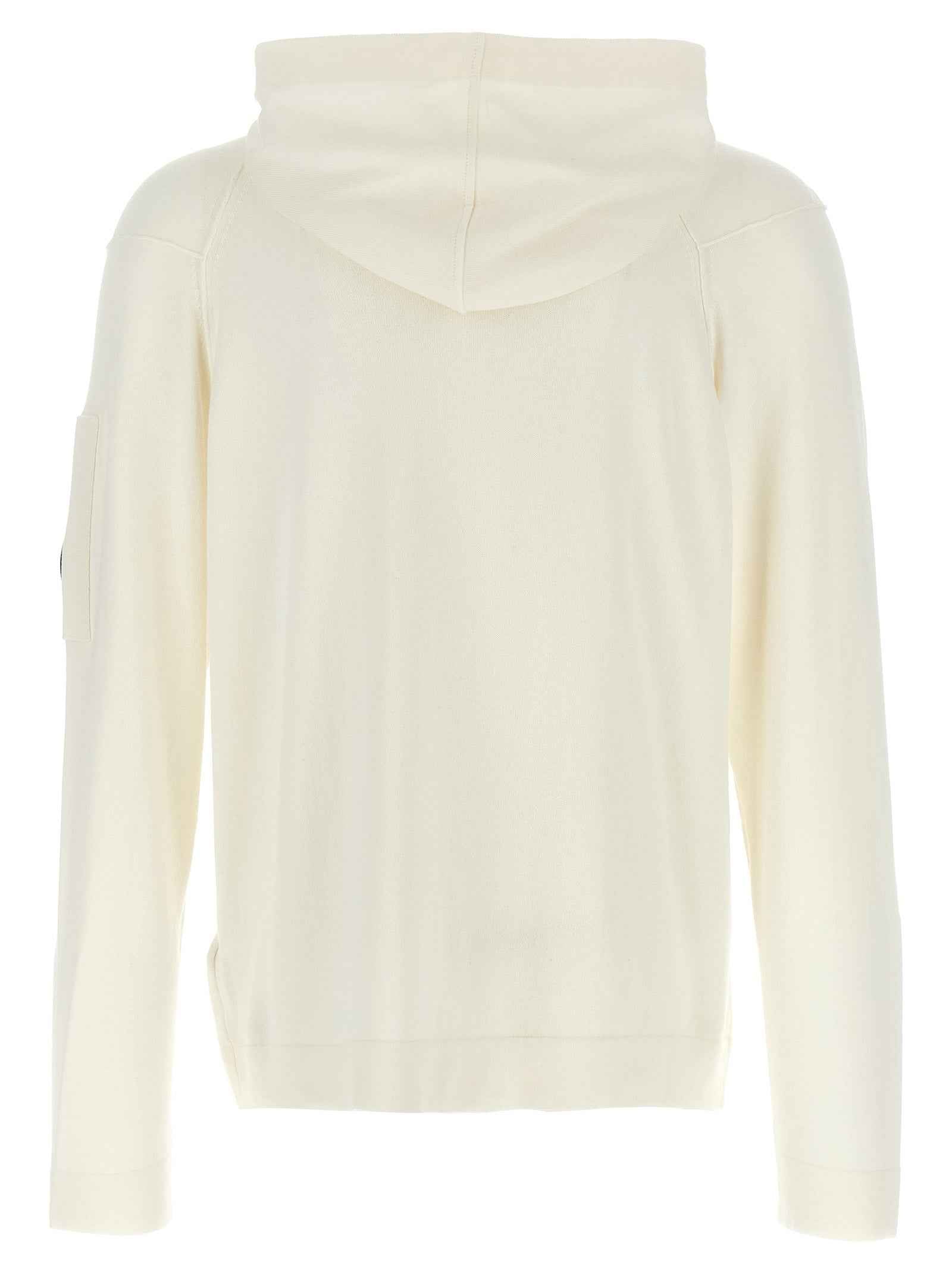 White Cotton Sweatshirt